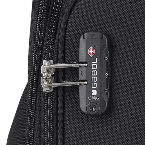 Чемодан Gabol Nordic (M) Black (118546-001)