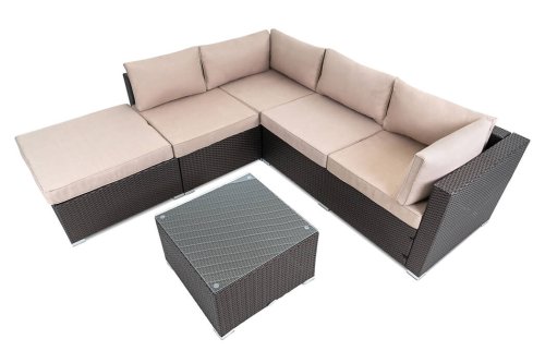 Набор садовой мебели Di Volio Imperia DV015GF Коричневый/Бежевый