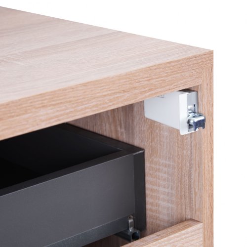 Тумба напольная Qtap Taurus Whitish oak со столешницей QT2480TNT703WO