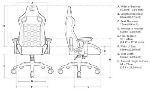 Ігрове крісло Cougar Outrider S Royal