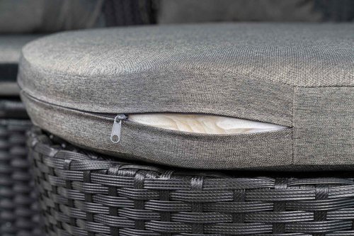 Садові меблі Di Volio Milano Чорний/Сірий