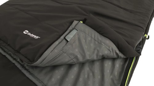 Спальный мешок Outwell Contour Reversible/+2°C Midnight Black Right (230382)
