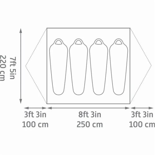 Палатка Kelty Wireless 4
