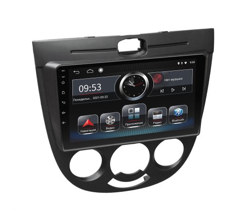 Штатна магнітола INCar PGA2-2195 Chevrolet Lacetti (Hatchback/Wagon) 04-13 Android 8 Black DSP+Navi