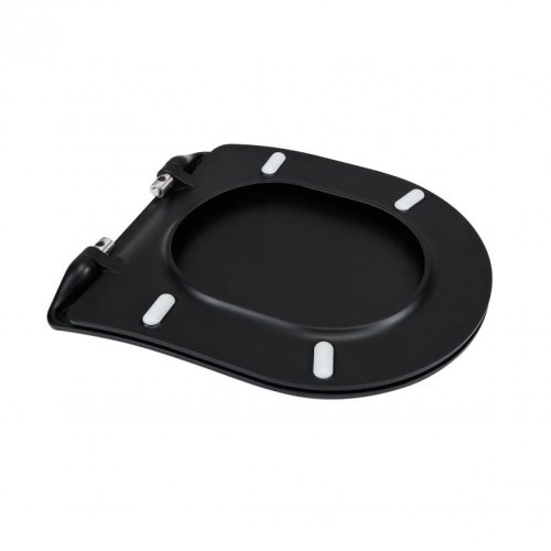 Унитаз подвесной Qtap Scorpio Rimless Slim Soft-close QT1433053ERMB