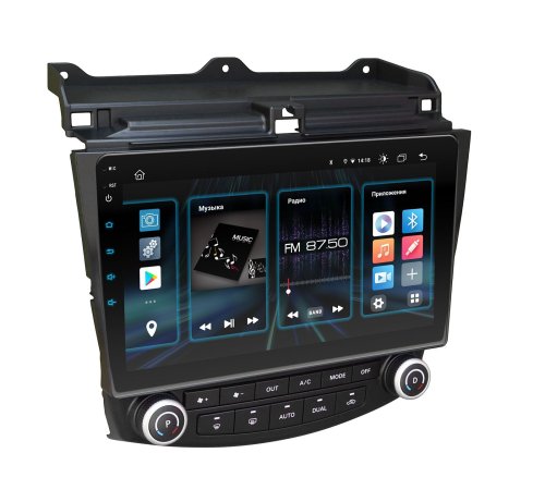 Штатная магнитола INCar DTA2-0114 Honda Accord 02-07 Android 10 DSP +Navi