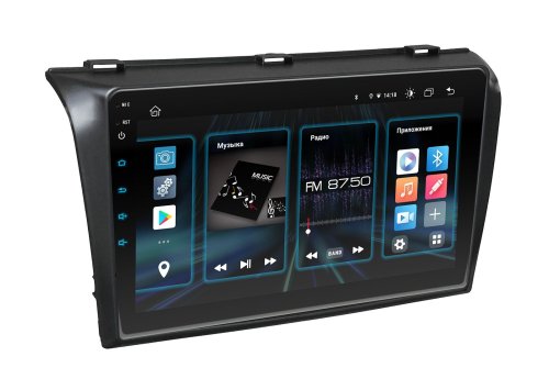 Штатная магнитола INCar DTA2-0230 Mazda 3 2004-2008 Android 10 DSP +Navi