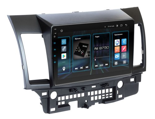 Штатная магнитола INCar DTA2-6102 Mitsubishi Lancer X Android 10 DSP +Navi