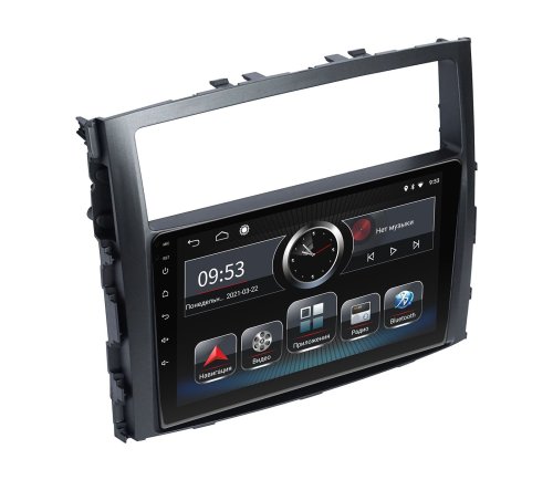 Штатная магнитола INCar PGA2-6104RF Mitsubishi Pajero Wagon Android 8 DSP+Navi с адаптером усилителя