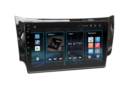 Штатная магнитола INCar DTA2-6224 Nissan Tiida 2015-2019, Sentra 2012-2019 Android 10 DSP +Navi