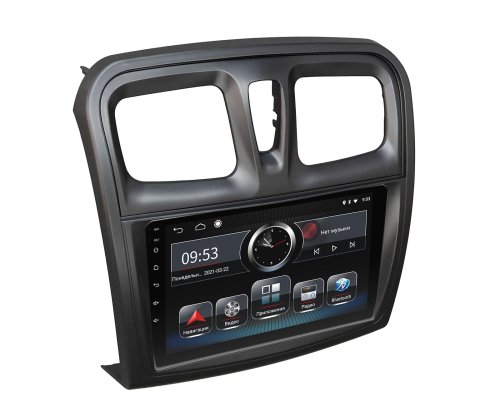 Штатная магнитола INCar PGA2-1403 Renault Logan 2013-2018, Sandero 2012-2018 Android 8 DSP +Navi