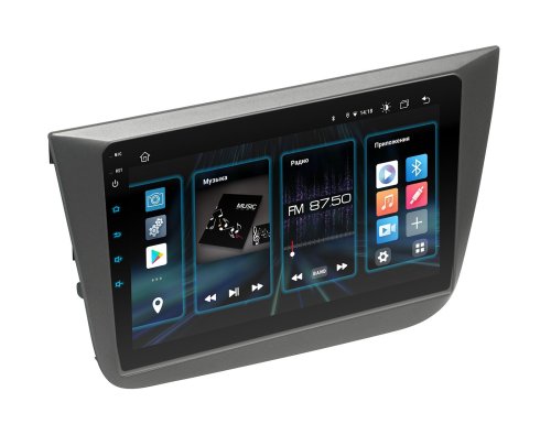 Штатная магнитола INCar DTA2-1090 Seat Altea 2004-2015, Toledo 2004-2009 Android 10 DSP +Navi