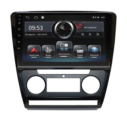 Штатная магнитола INCar PGA2-1070 Skoda Oktavia A5 2008-2013 Android 8 DSP +Navi