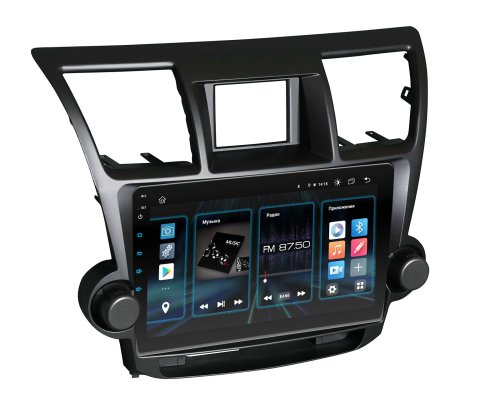 Родной приемник Incar DTA2-2323 Toyota Highlander 2008-2013 Android 10 DSP + Navi