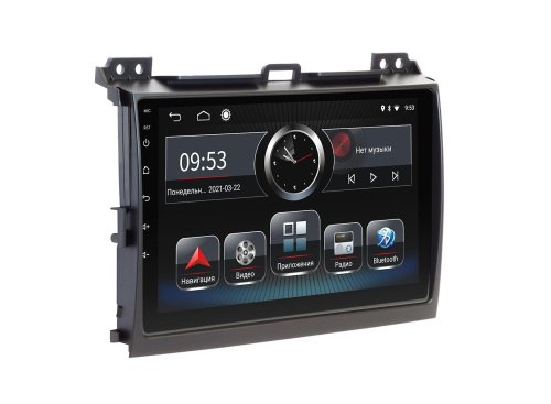 Штатная магнитола INCar PGA2-2209E Toyota Prado 120 Android 8 DSP+Navi с адаптером усилителя