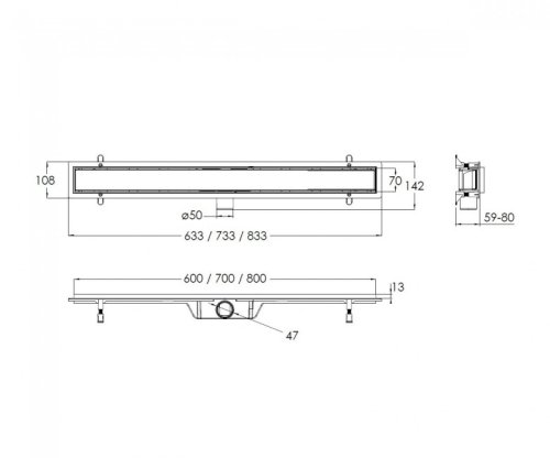 Трап Imprese d4480BQ