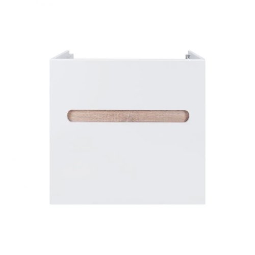 Тумба підвісна Qtap Virgo White/Whitish oak QT1874TPА601W