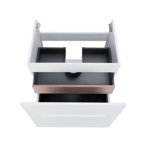 Тумба підвісна Qtap Virgo White/Whitish oak QT1874TPА601W