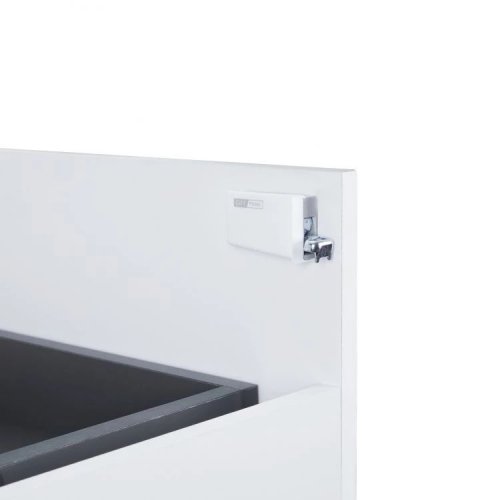 Тумба подвесная Qtap Virgo White/Whitish oak QT1874TPА701W