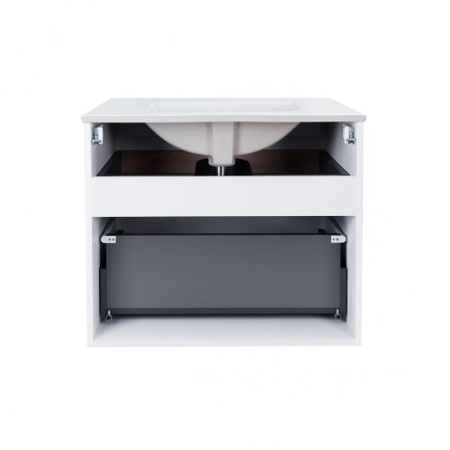 Тумба з умивальником Qtap Virgo White/Whitish oak QT1872TPА7013070CW