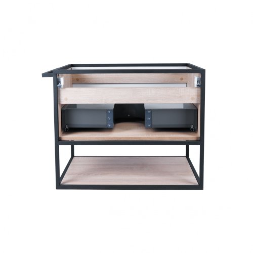 Тумба подвесная Qtap Taurus White/Whitish oak QT2474TPT603WWO