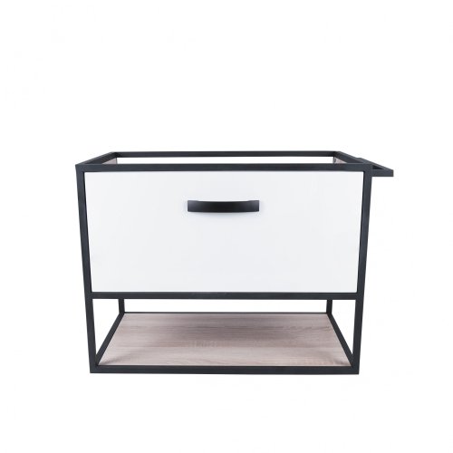 Тумба подвесная Qtap Taurus White/Whitish oak QT2474TPT703WWO