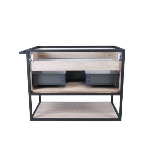 Тумба подвесная Qtap Taurus White/Whitish oak QT2474TPT703WWO