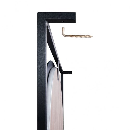 Дзеркало Qtap Taurus Black/Whitish oak з LED-підсвіткою QT2478ZP800BWO