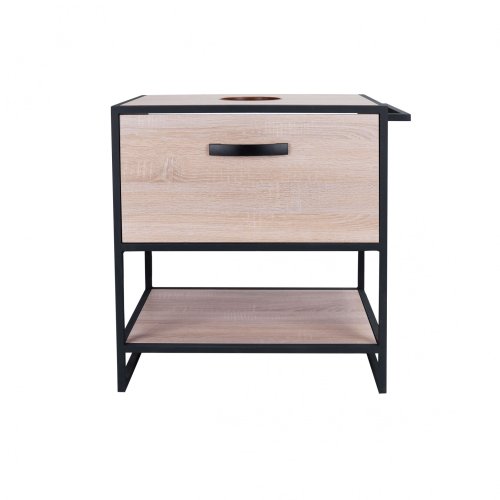 Тумба напольная Qtap Taurus Whitish oak со столешницей QT2480TNT63WO