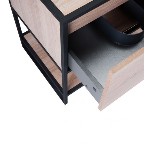 Тумба напольная Qtap Taurus Whitish oak со столешницей QT2480TNT63WO