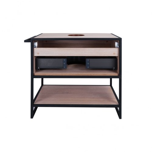 Тумба підлогова Qtap Taurus Whitish oak зі стільницею QT2480TNT73WO