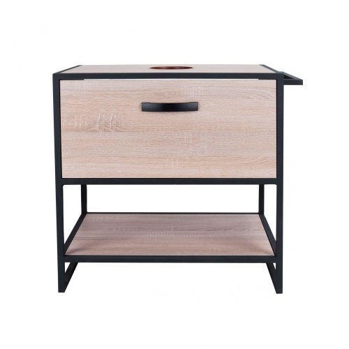 Тумба підлогова Qtap Taurus Whitish oak зі стільницею QT2480TNT73WO