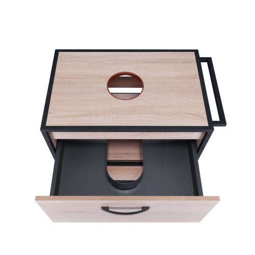 Тумба підлогова Qtap Taurus Whitish oak зі стільницею QT2480TNT73WO