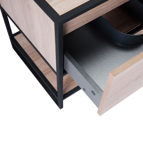 Тумба підлогова Qtap Taurus Whitish oak зі стільницею QT2480TNT73WO