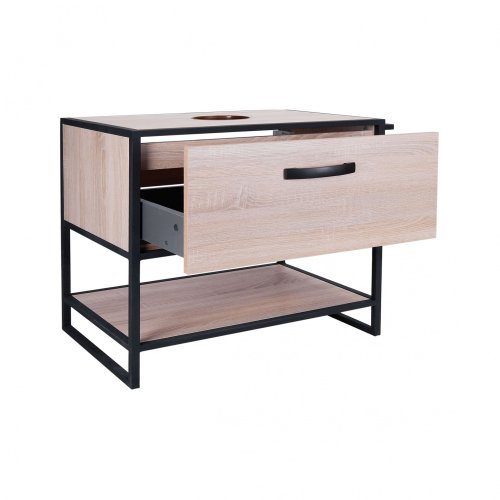 Тумба підлогова Qtap Taurus Whitish oak зі стільницею QT2480TNT83WO