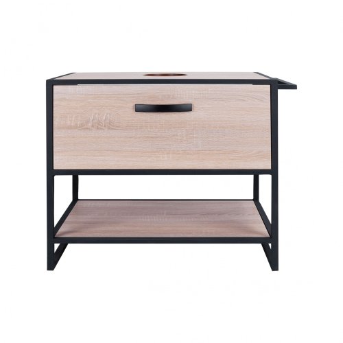 Тумба підлогова Qtap Taurus Whitish oak зі стільницею QT2480TNT83WO