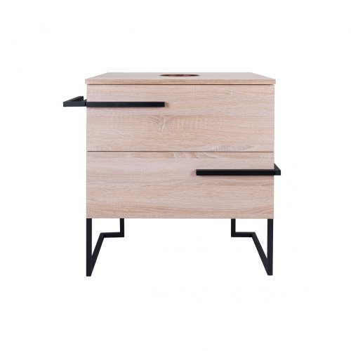 Тумба підлогова Qtap Taurus Whitish oak зі стільницею QT2480TNT603WO