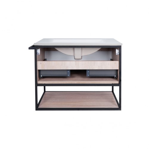 Тумба з умивальником Qtap Taurus White/Whitish oak QT2472TPT603WWO