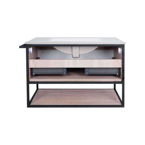 Тумба з умивальником Qtap Taurus White/Whitish oak QT2472TPT803WWO