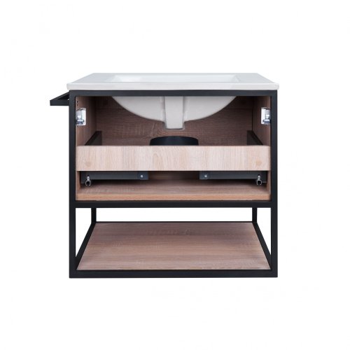 Тумба з умивальником Qtap Taurus Whitish oak QT2472TPT603WO