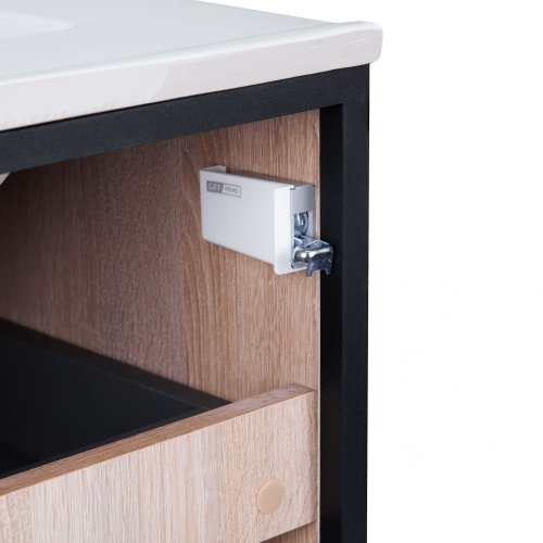 Тумба з умивальником Qtap Taurus Whitish oak QT2472TPT603WO