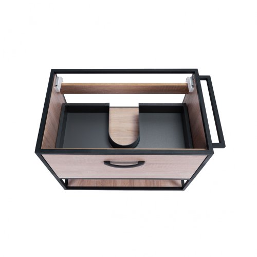 Тумба з умивальником Qtap Taurus Whitish oak QT2472TPT703WO