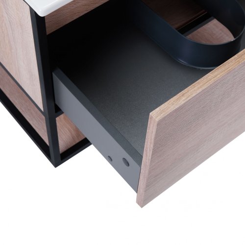 Тумба з умивальником Qtap Taurus Whitish oak QT2472TPT703WO