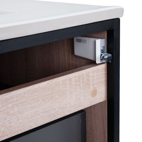 Тумба з умивальником Qtap Taurus Whitish oak QT2472TPT703WO