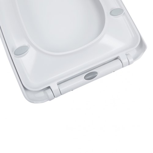 Унитаз подвесной Qtap Gemini безободковый с сиденьем Soft-close QT25332614EW