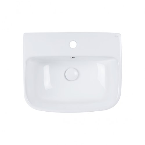 Умивальник Qtap Crow White з донним клапаном QT0511G815W