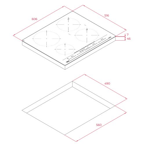 Индукционная варочная поверхность Teka Total ITC 64630 BK