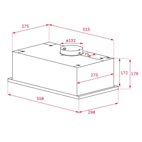 Встраиваемая вытяжка-фильтр Teka Total GFG 2 SS