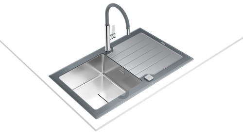 Кухонна мийка Teka Diamond 1B 1D 86 ST