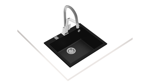 Кухонна мийка Teka FORSQUARE 50.40 TG чорний